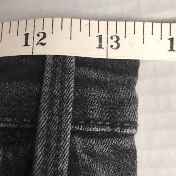 OLD NAVY Rockstar Mid Rise Black Jeans Womens Size 4 Comfort Stretch Denim - Picture 9 of 10